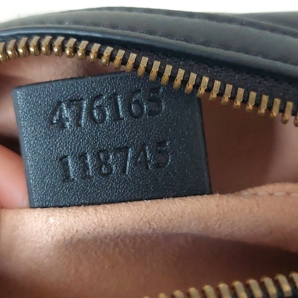 Gucci gg Mormont black leather quilted bag - Picture 13 of 13